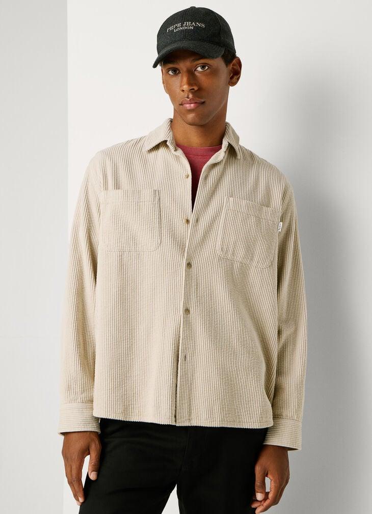Pepe Jeans relaxed fit corduroy shirt