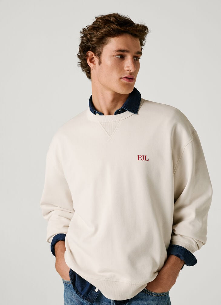 Pepe Jeans Relaxed Fit Crew Neck Sweatshirt