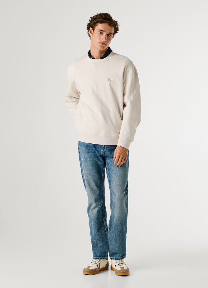 Pepe Jeans Relaxed Fit Crew Neck Sweatshirt