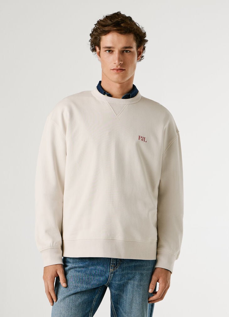 Pepe Jeans Relaxed Fit Crew Neck Sweatshirt