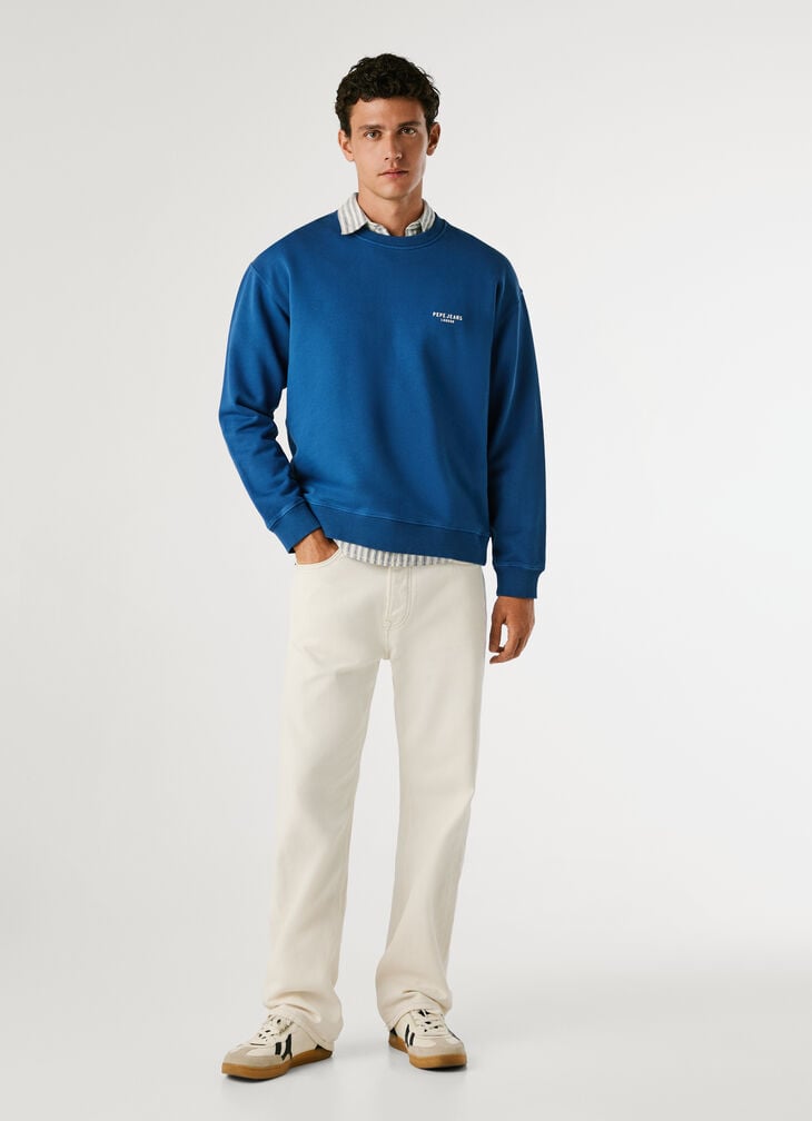 Pepe Jeans Relaxed Fit Crew Neck Sweatshirt
