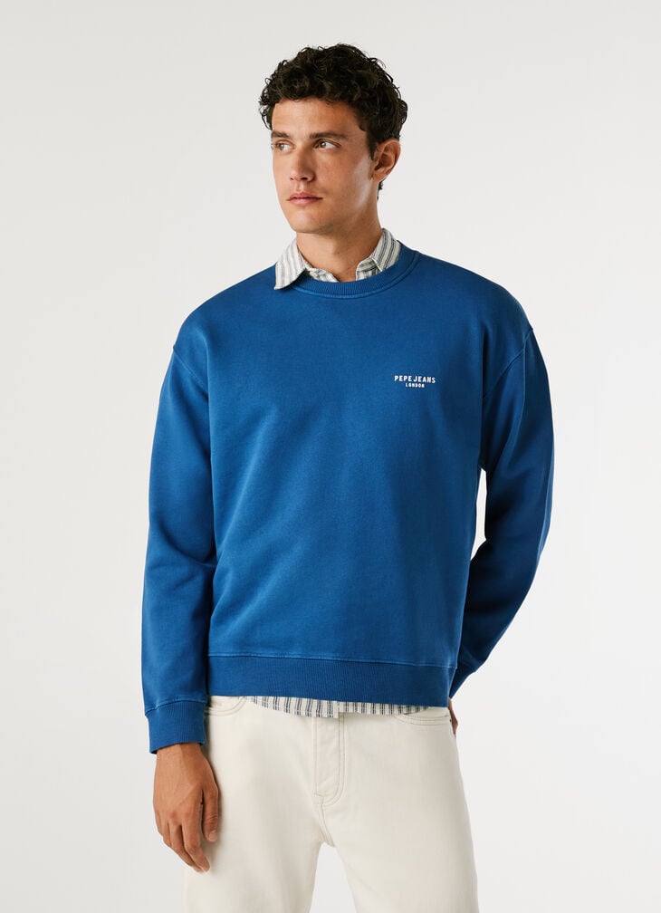 Pepe Jeans Relaxed Fit Crew Neck Sweatshirt