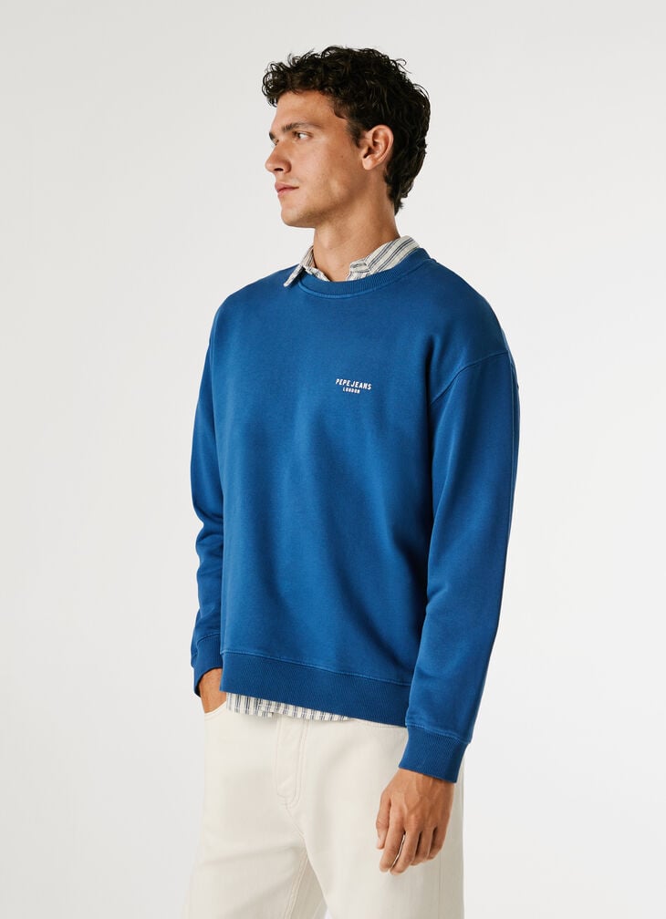 Pepe Jeans Relaxed Fit Crew Neck Sweatshirt