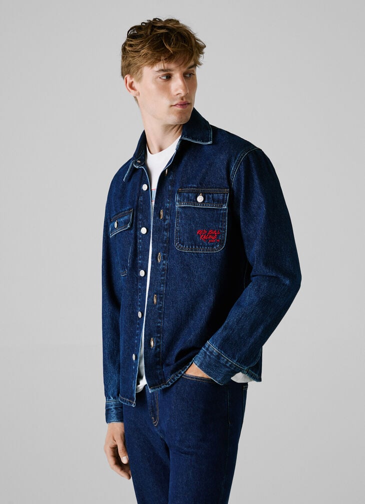 Pepe Jeans Relaxed Fit Denim Overshirt