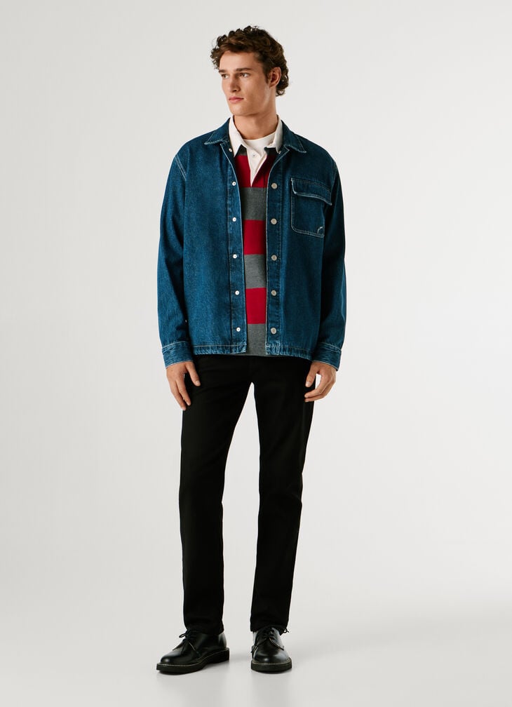 Pepe Jeans Relaxed Fit Denim Overshirt