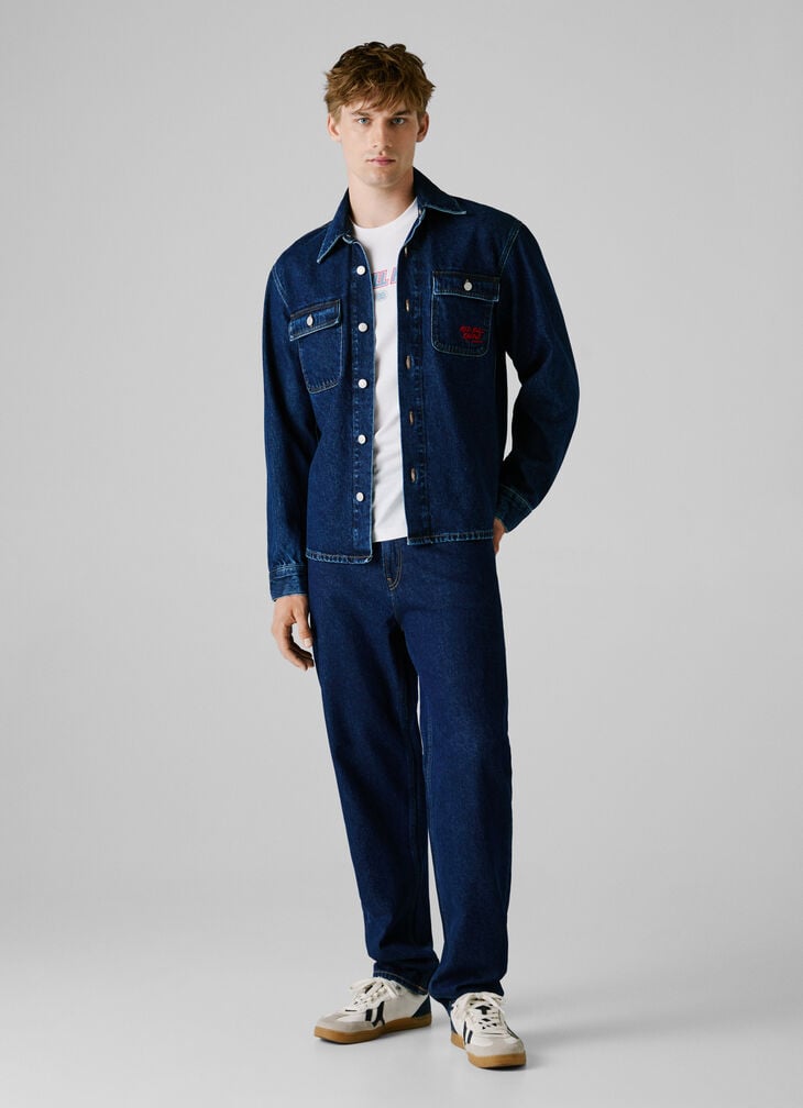Pepe Jeans Relaxed Fit Denim Overshirt
