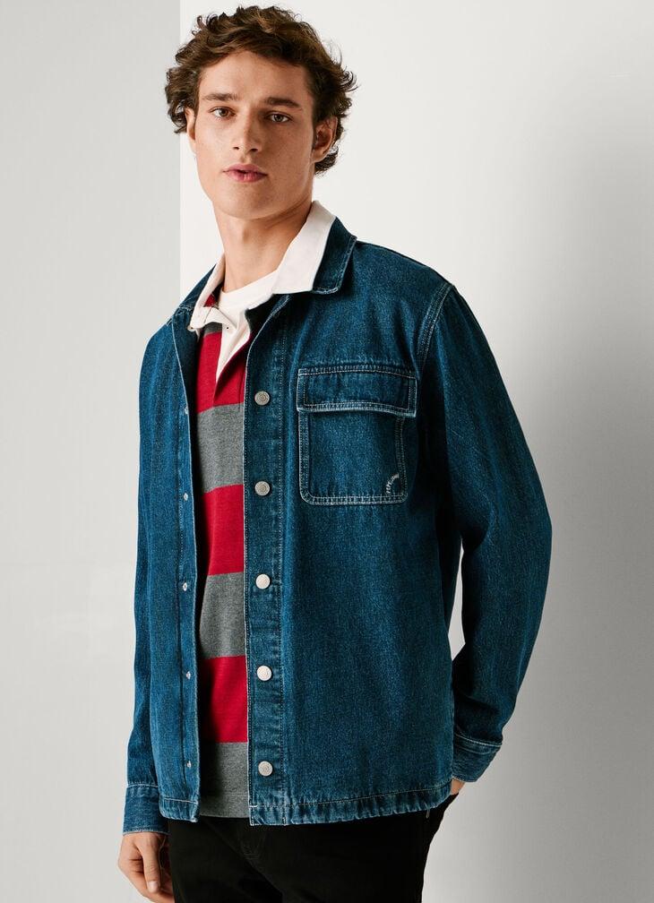 Pepe Jeans relaxed fit denim overshirt