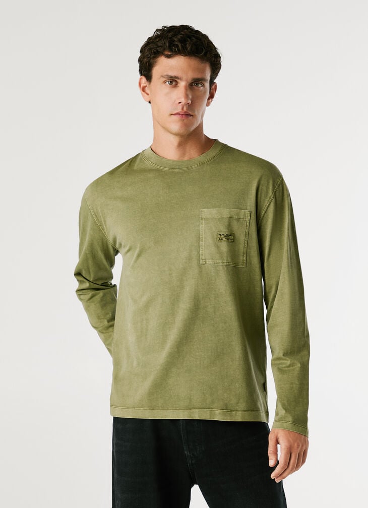 Pepe Jeans Relaxed Fit Front Pocket T-shirt