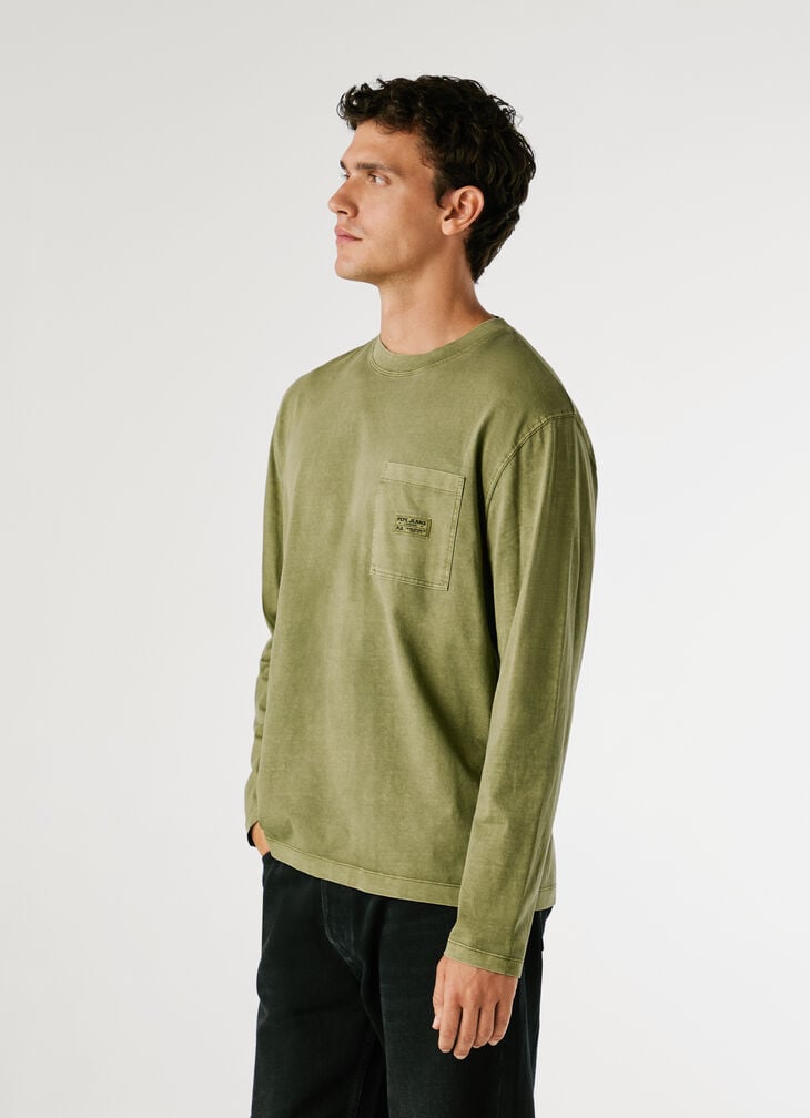 Pepe Jeans Relaxed Fit Front Pocket T-shirt