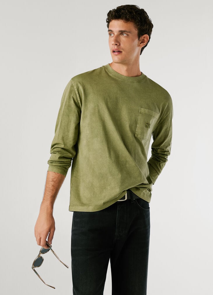 Pepe Jeans relaxed fit front pocket t-shirt
