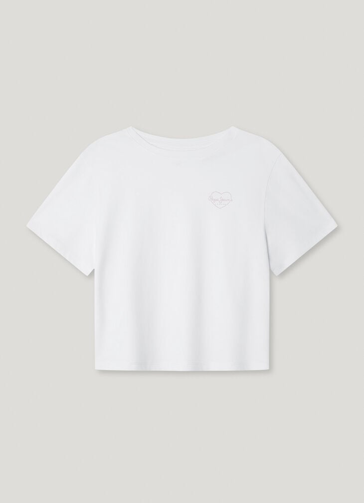 Pepe Jeans relaxed fit logo print t-shirt