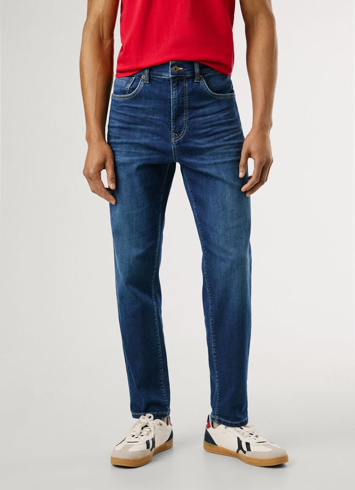 Pepe Jeans Relaxed Fit Low-rise Jeans - Cage