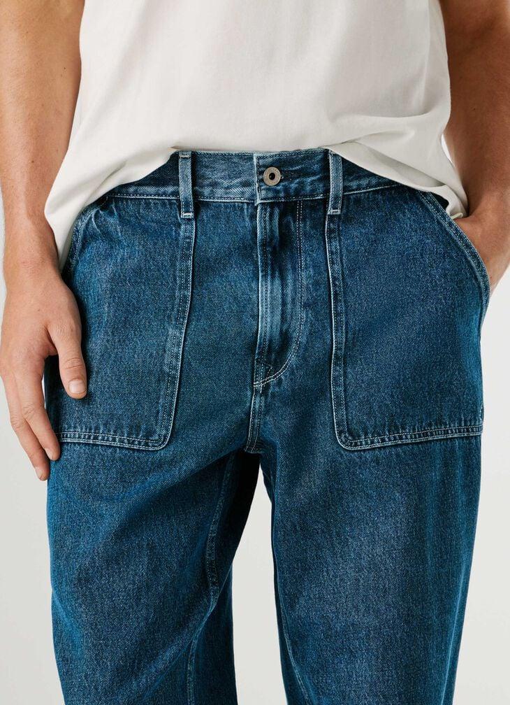 Pepe Jeans Relaxed Fit Low-rise Jeans - Carpenter