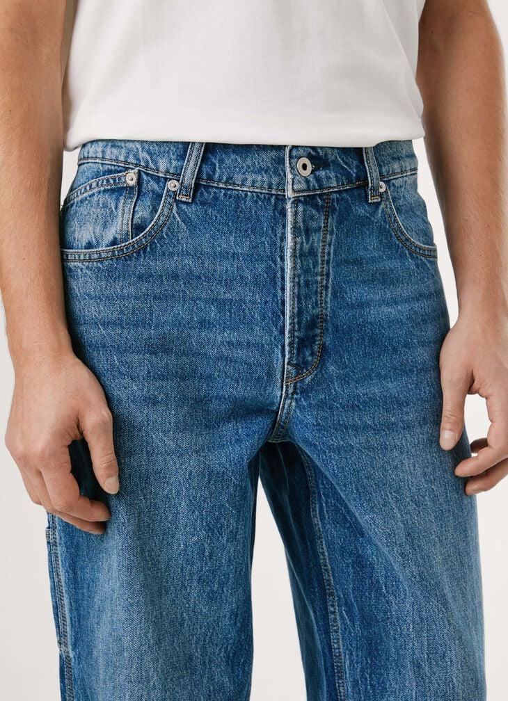 Pepe Jeans Relaxed Fit Low-rise Jeans - Carpenter