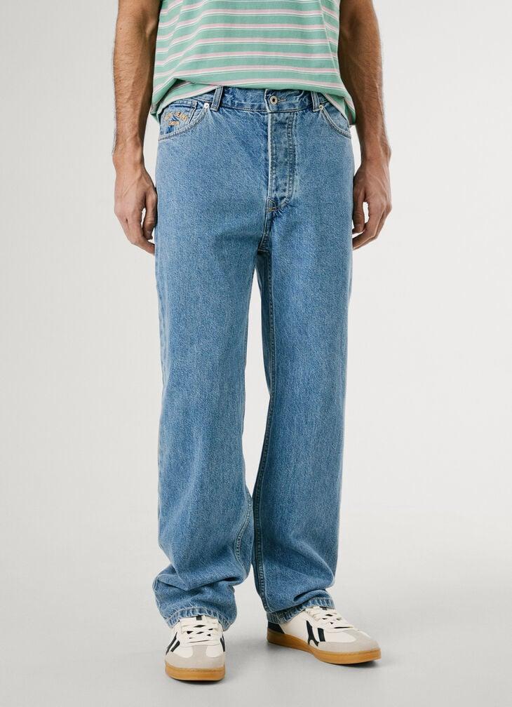 Pepe Jeans Relaxed Fit Mid-rise Jeans - Bexley