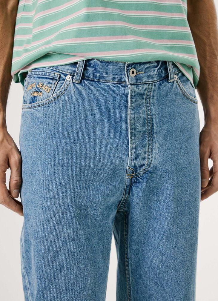 Pepe Jeans Relaxed Fit Mid-rise Jeans - Bexley