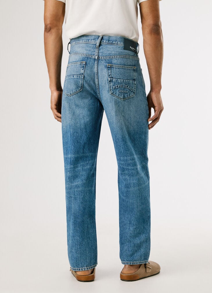 Pepe Jeans Relaxed Fit Mid-rise Jeans - Brighton