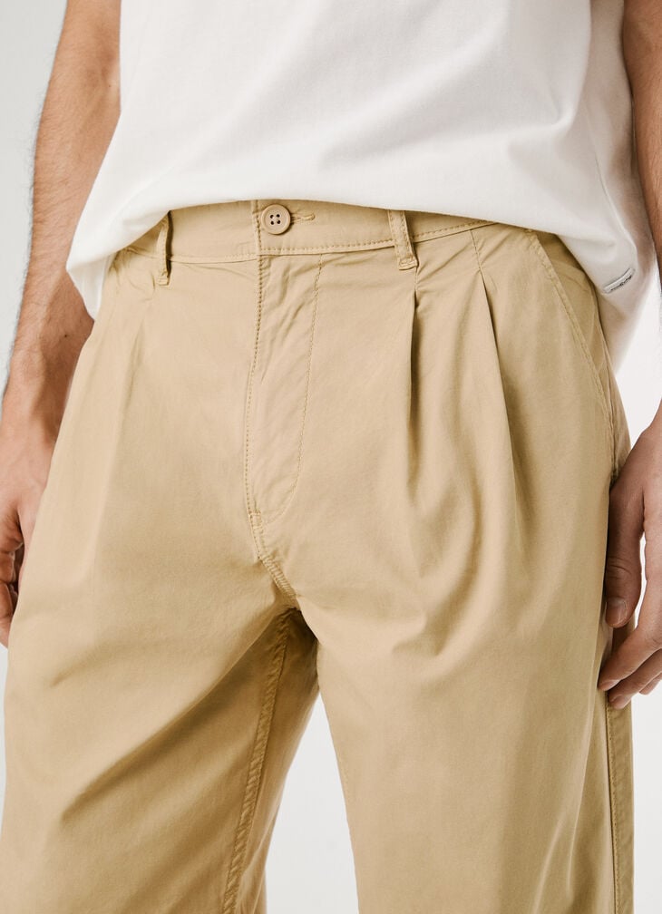 Pepe Jeans Relaxed Fit Poplin Chinos