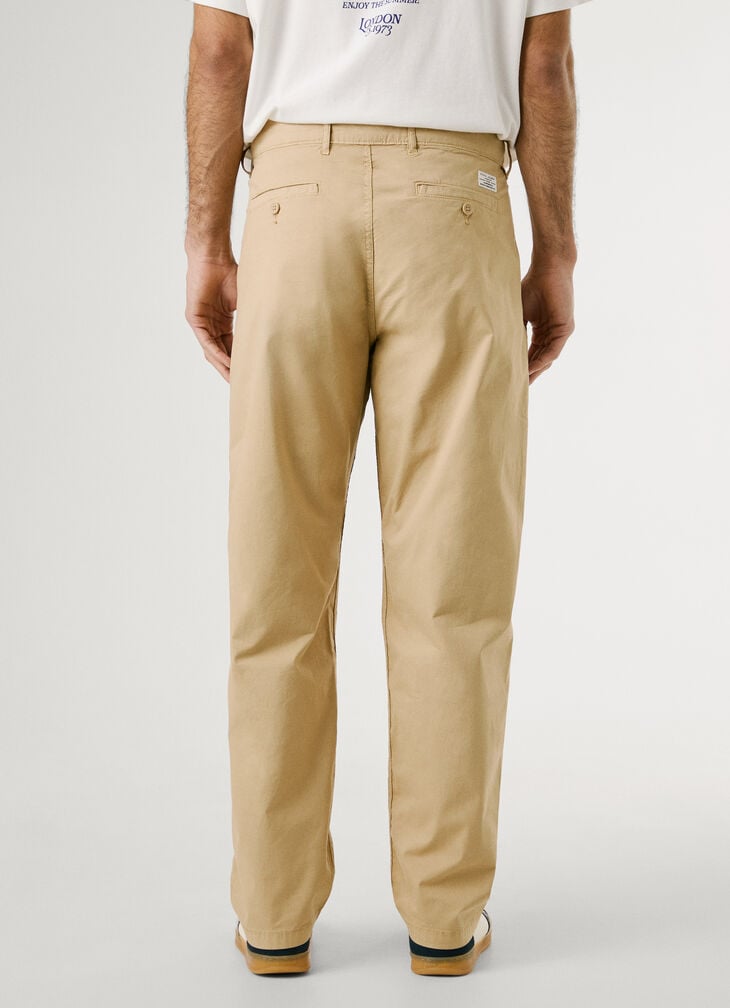 Pepe Jeans Relaxed Fit Poplin Chinos