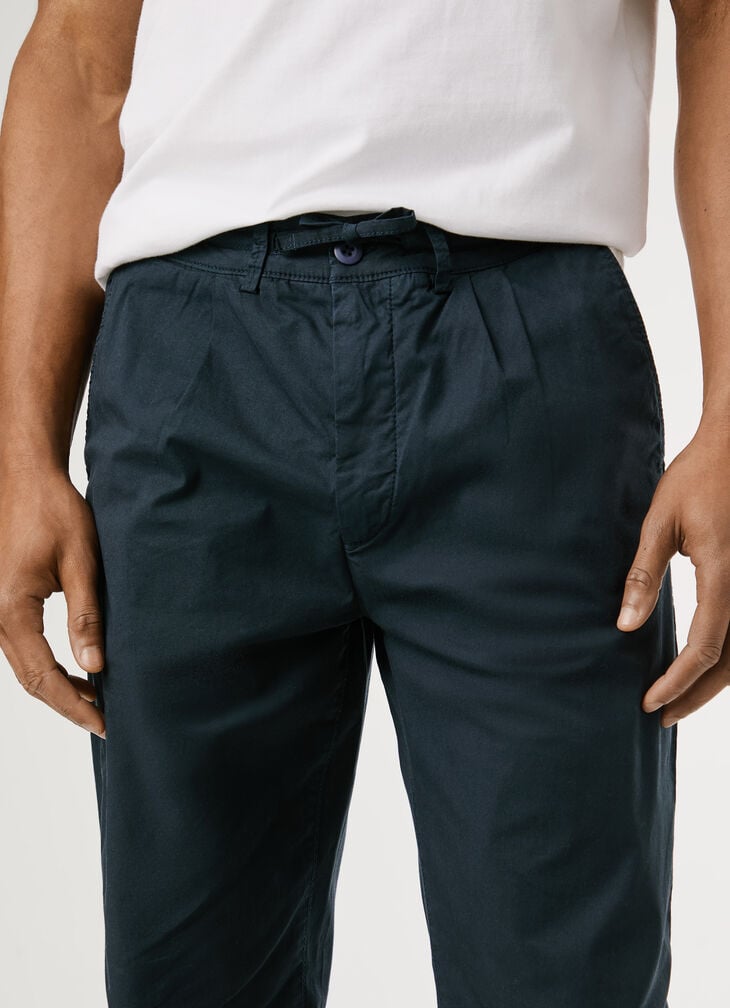 Pepe Jeans Relaxed Fit Poplin Chinos