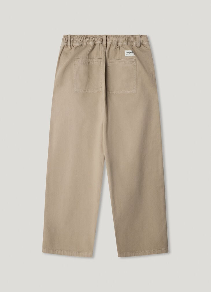 Pepe Jeans Relaxed Fit Poplin Chinos