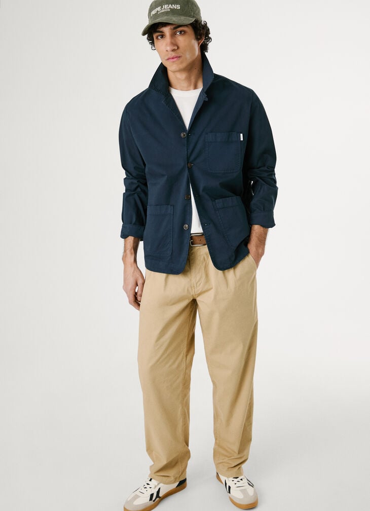 Pepe Jeans relaxed fit poplin chinos