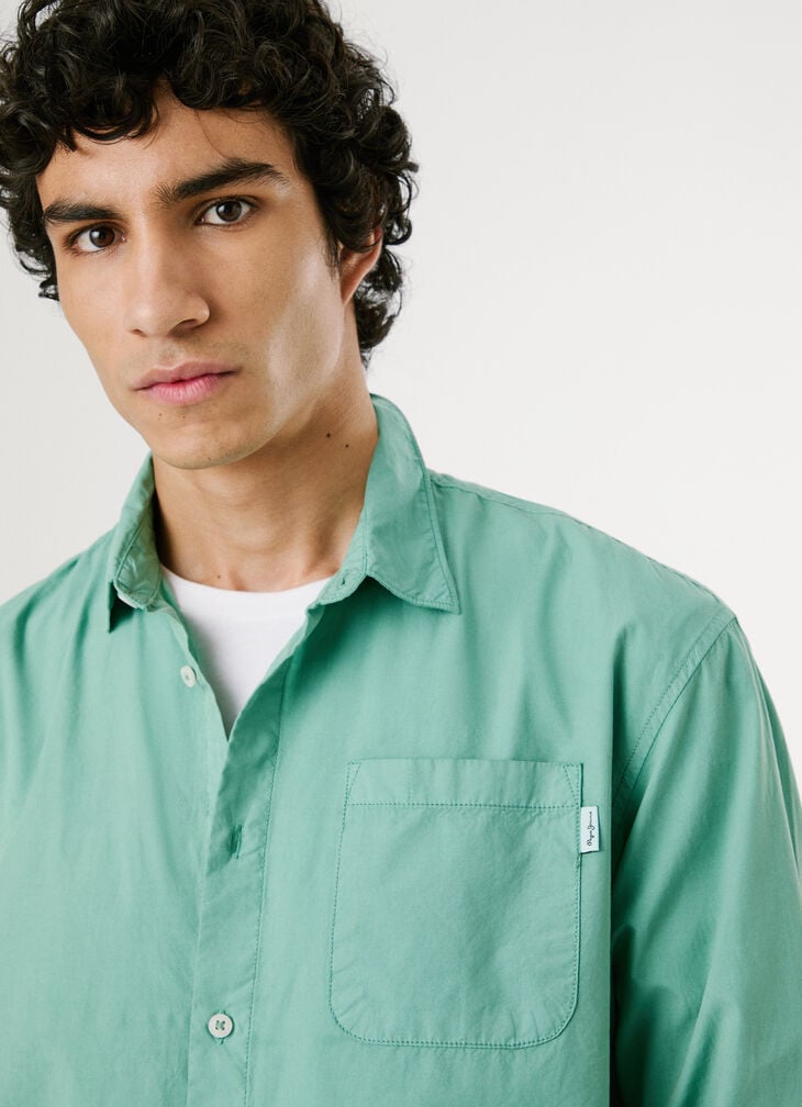 Pepe Jeans Relaxed Fit Poplin Shirt