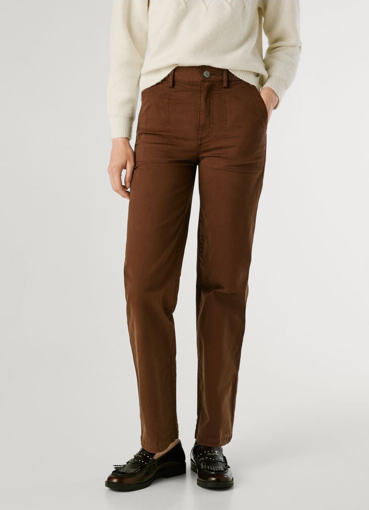 Pepe Jeans Relaxed Fit Stretch Trousers