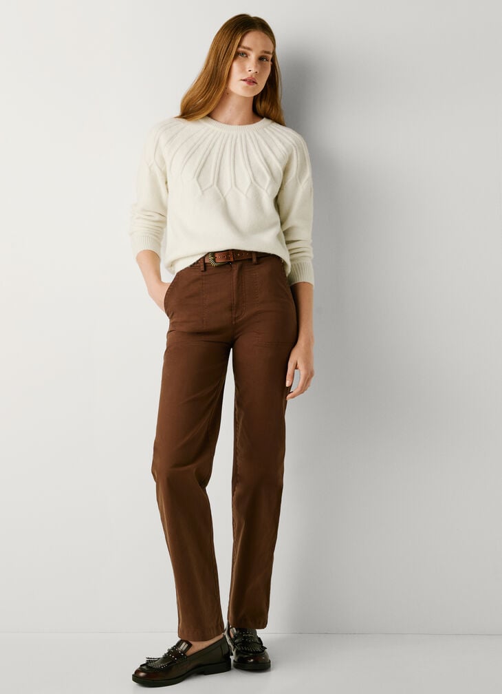 Pepe Jeans relaxed fit stretch trousers