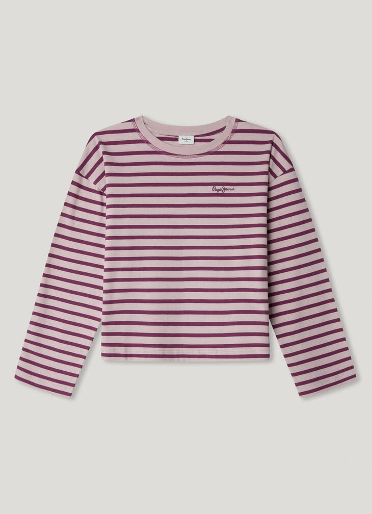 Pepe Jeans relaxed fit striped t-shirt