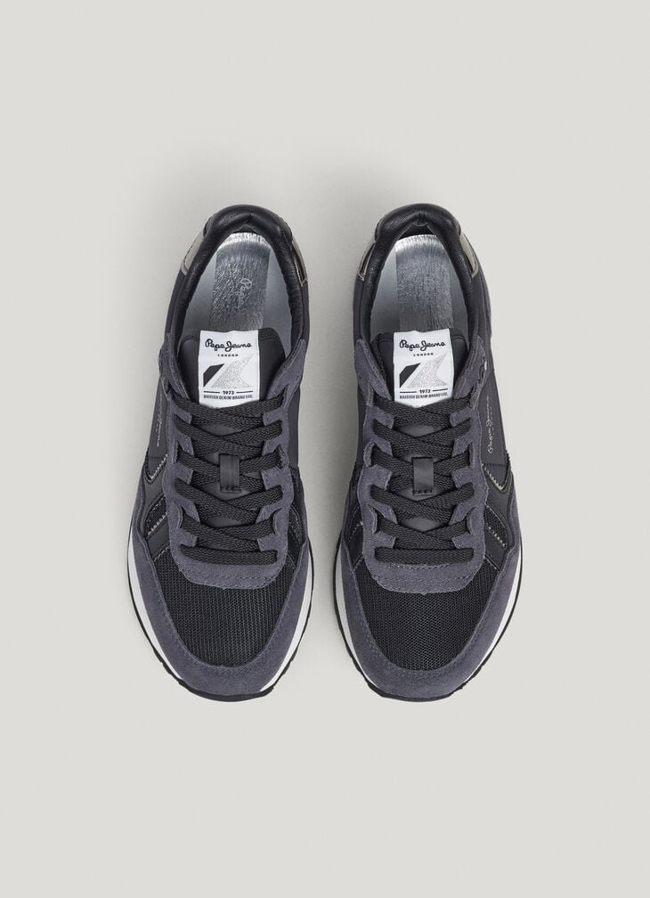 Pepe Jeans Retro-inspired Running Trainers- Brit