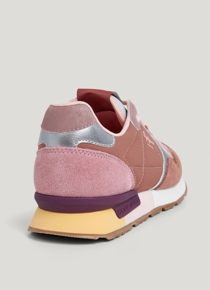 Pepe Jeans Retro Running Trainers- Brit