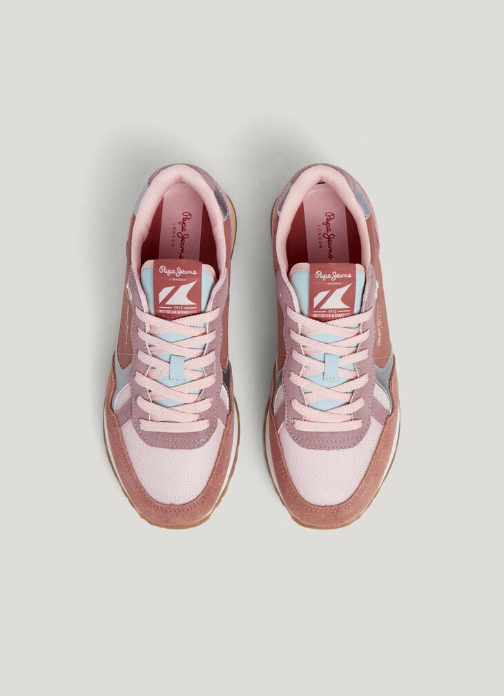 Pepe Jeans Retro Running Trainers- Brit