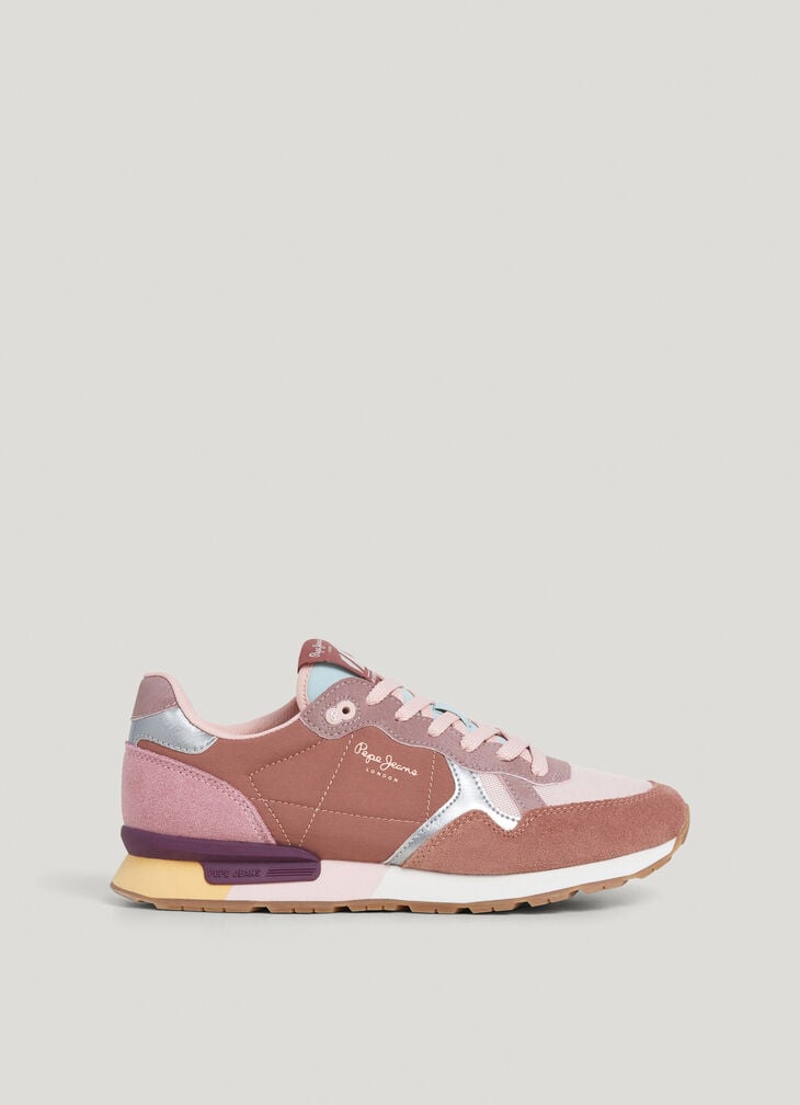 Pepe Jeans retro running trainers- brit