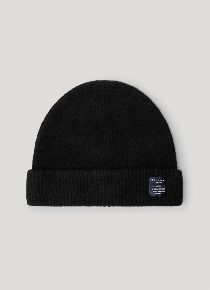 Pepe Jeans Ribbed Hat And Scarf Set