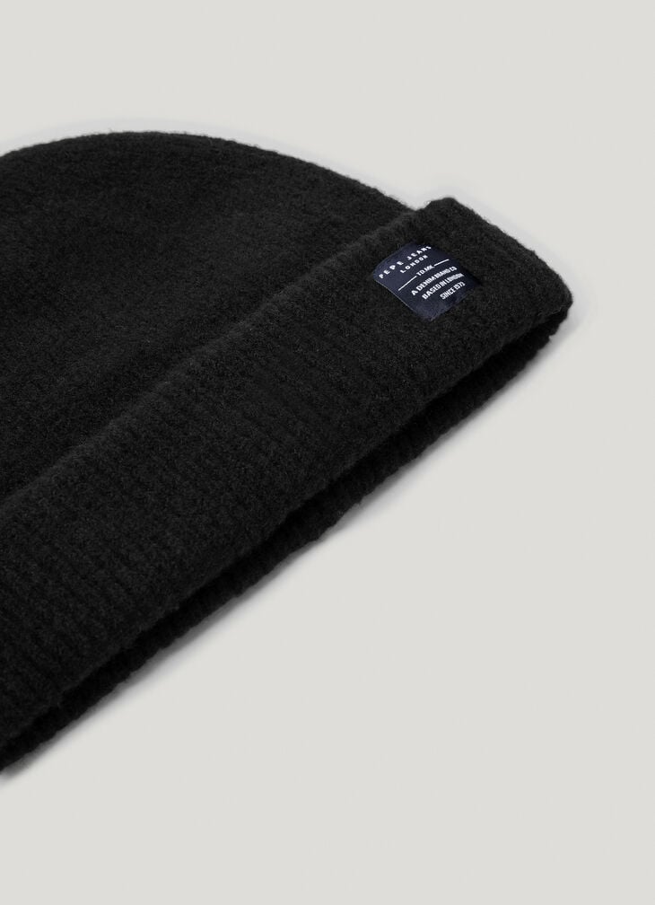 Pepe Jeans Ribbed Hat And Scarf Set