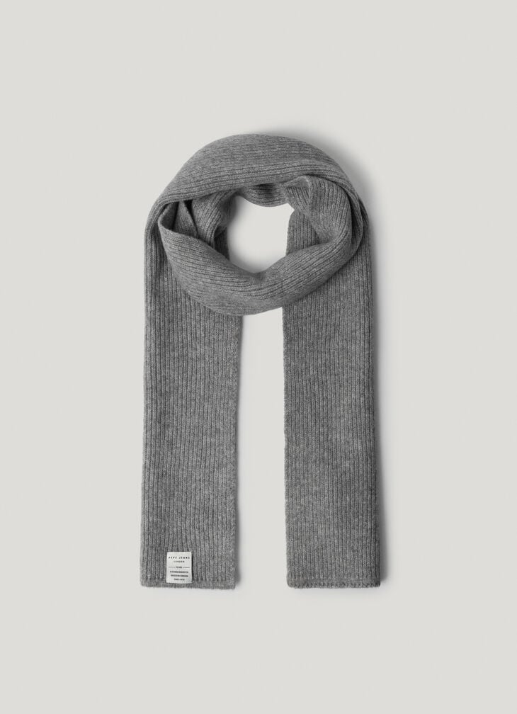 Pepe Jeans Ribbed Hat And Scarf Set