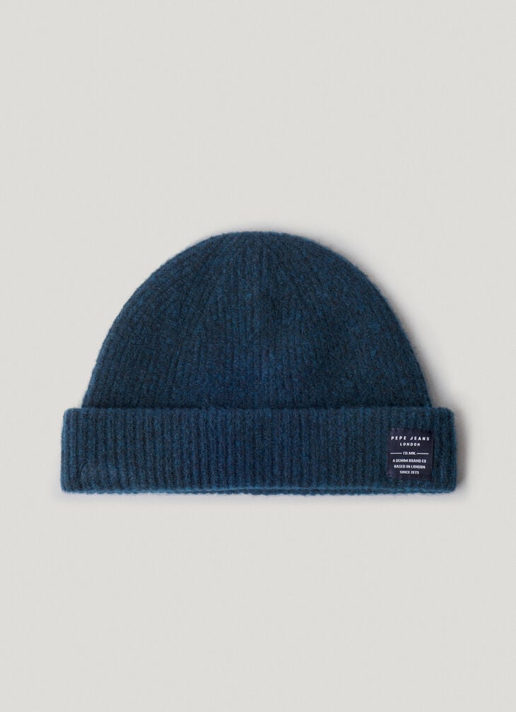 Pepe Jeans ribbed logo hat