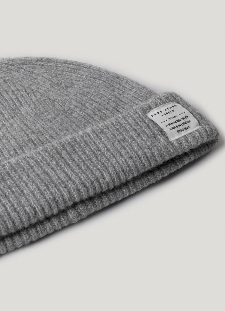 Pepe Jeans Ribbed Logo Hat