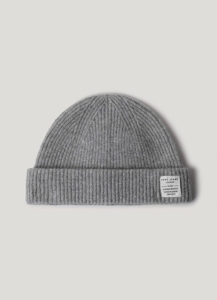 Pepe Jeans ribbed logo hat