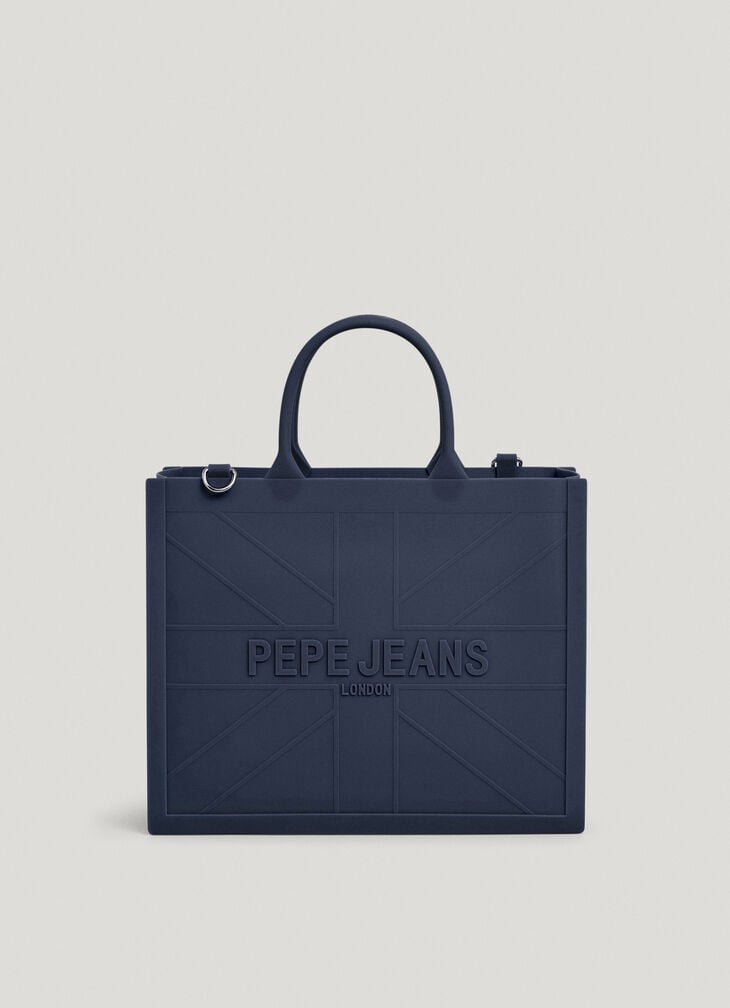 Pepe Jeans rubber tote bag