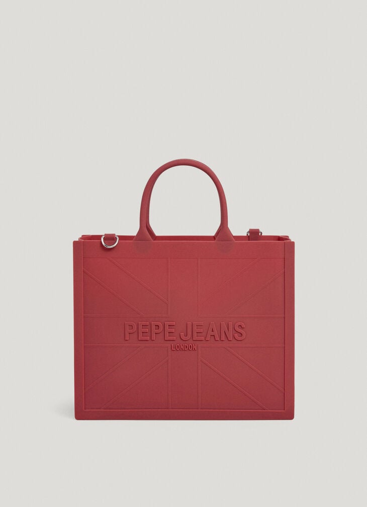 Pepe Jeans rubber tote bag