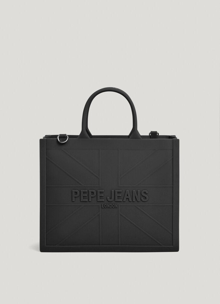 Pepe Jeans rubber tote bag