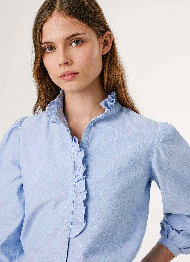 Pepe Jeans Ruffles Oxford Blouse