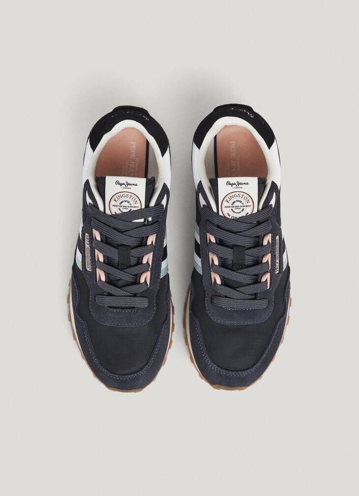 Pepe Jeans Running Trainers With Suede Details