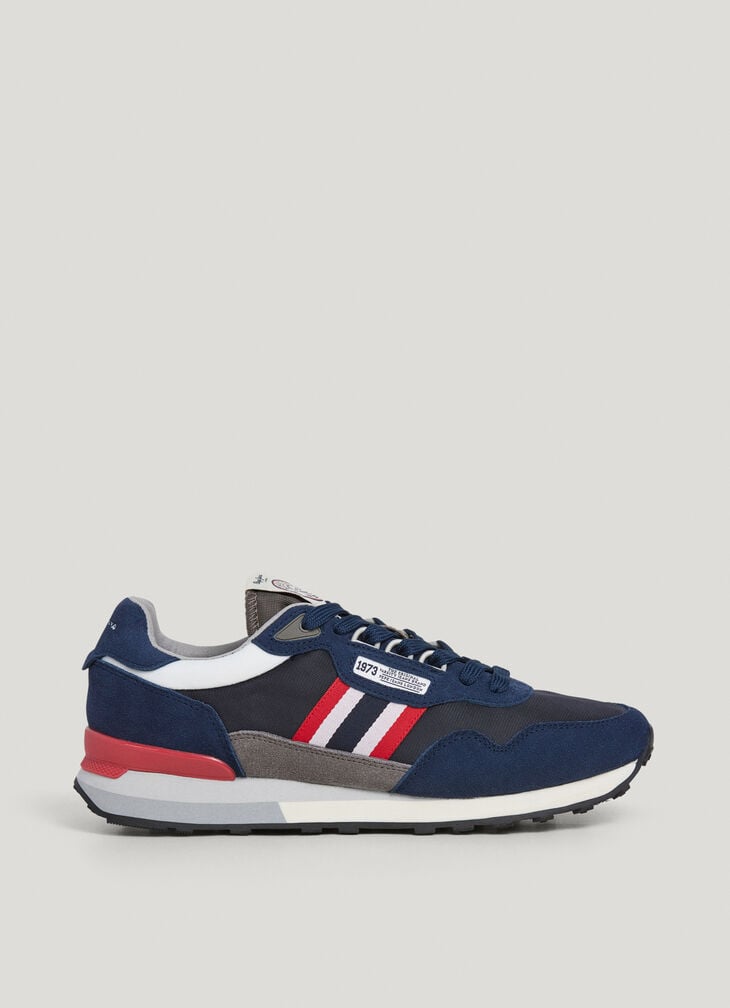 Pepe Jeans Running Trainers With Suede Details
