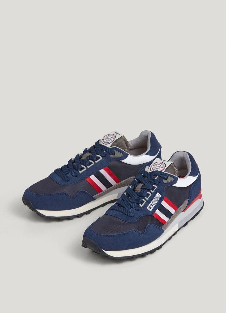 Pepe Jeans Running Trainers With Suede Details