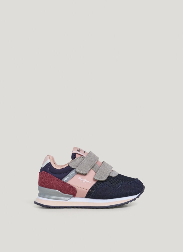 Pepe Jeans running trainers with velcro closure