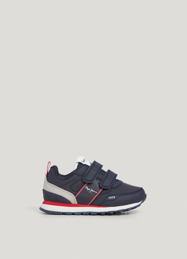 Pepe Jeans running trainers with velcro closure