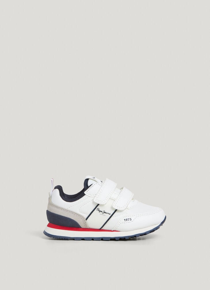 Pepe Jeans running trainers with velcro closure